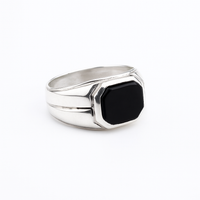 Thumbnail for Anillo Box Onyx - Plata 950