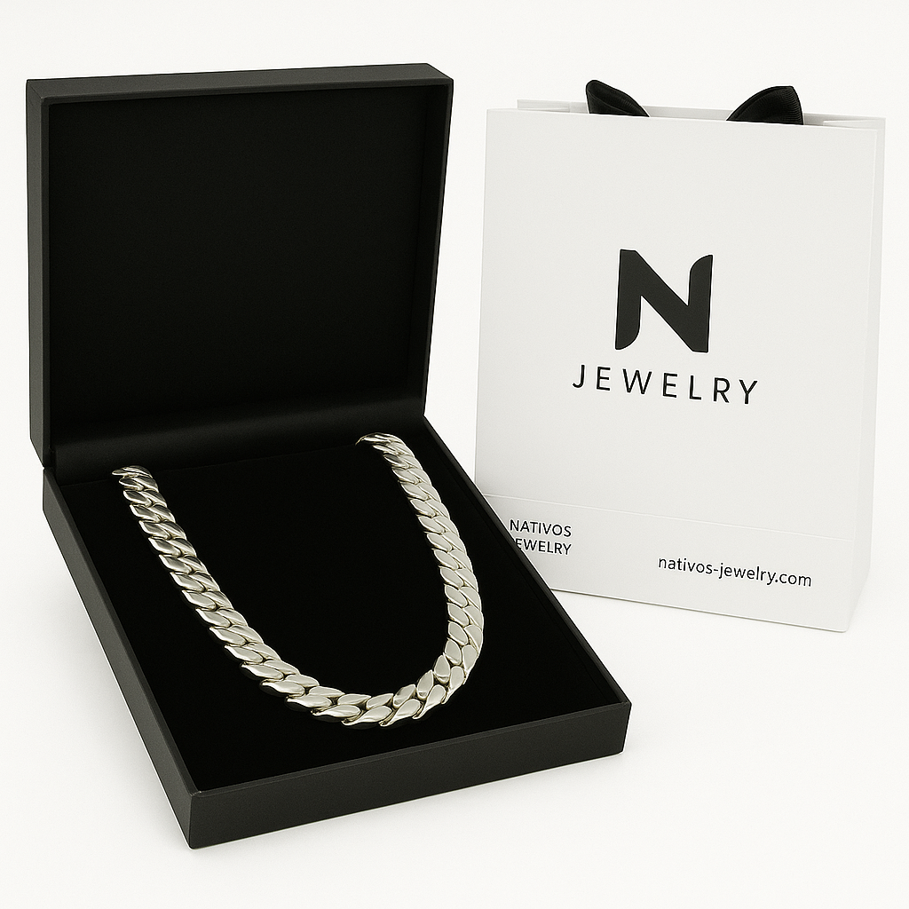 10mm Cuban Link Chain - Premium 950 Sterling Silver