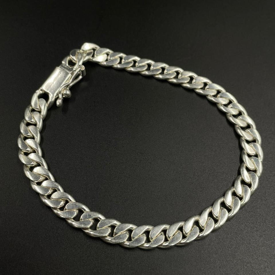 Pulsera de Plata 950 modelo Lomo de Corvina 6mm