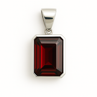 Thumbnail for 950 Silver Pendant with American Zircon