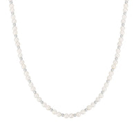 Thumbnail for Czech pearls with silver beads