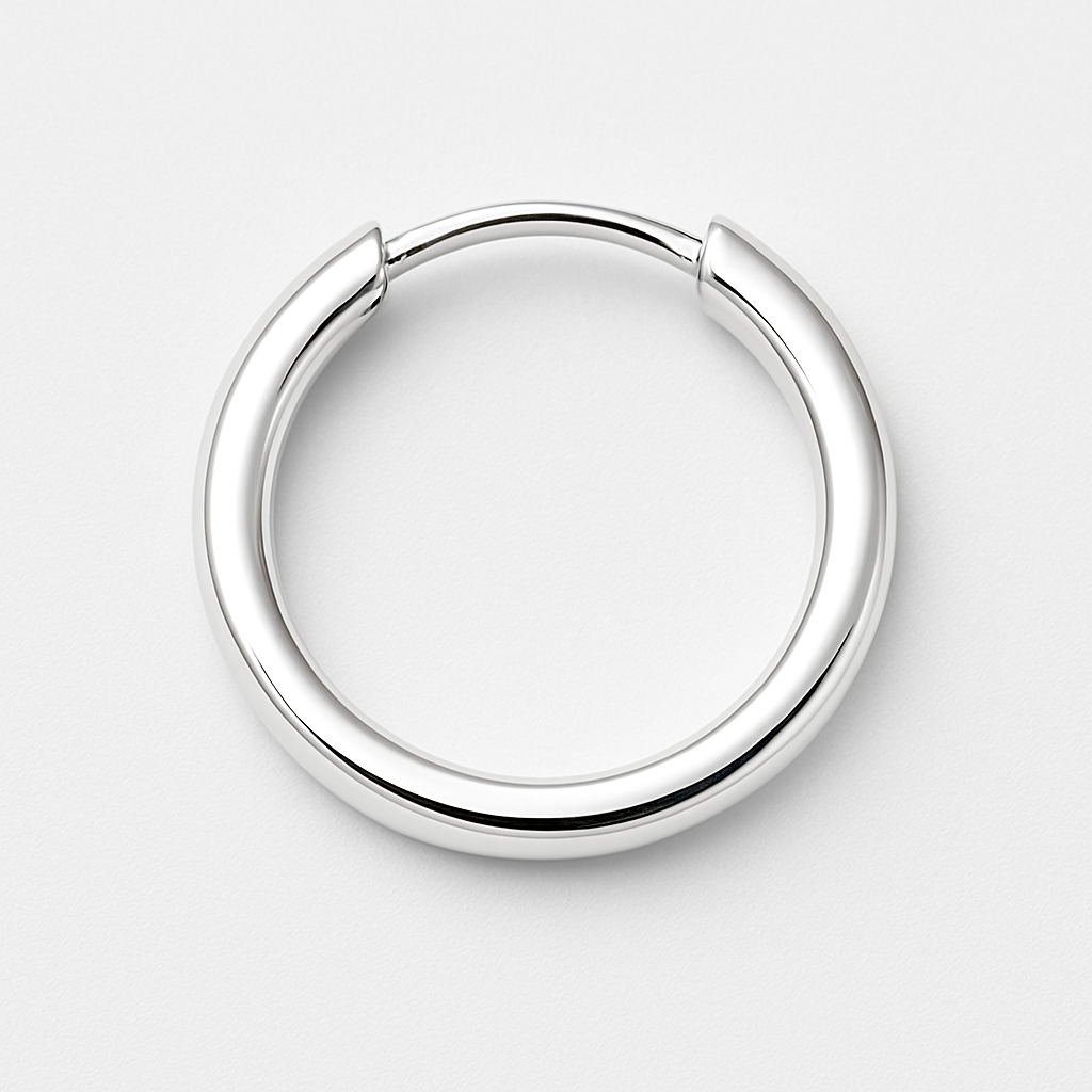 Argolla Minimalista de Plata 950