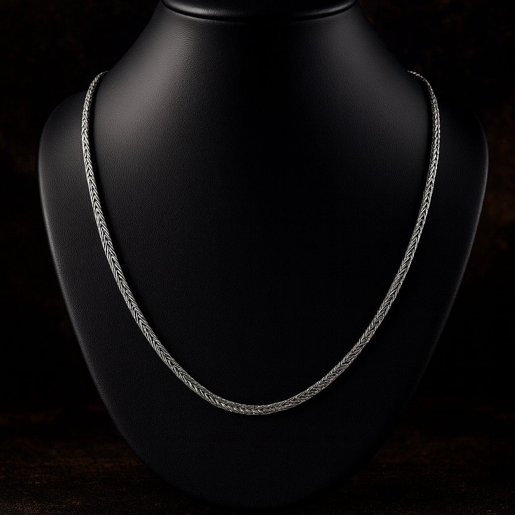 950 Silver Herringbone Chain