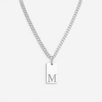 Thumbnail for Microlobe Necklace with Personalized Initial