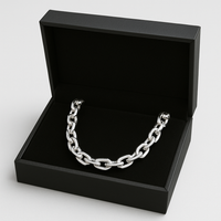 Thumbnail for 950 Silver Forcet Chain 6mm