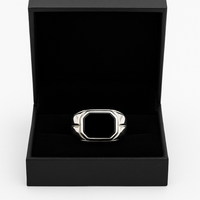 Thumbnail for Anillo Box Onyx - Plata 950