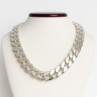 Thumbnail for Cuban Link Necklace - 18 mm Premium 999 Sterling Silver