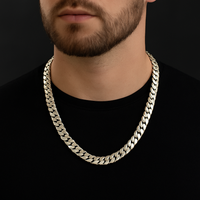 Thumbnail for 10mm Cuban Link Chain - Premium 950 Sterling Silver