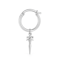 Thumbnail for Aro de Plata 950 con Dije Espada – Nativos Jewelry