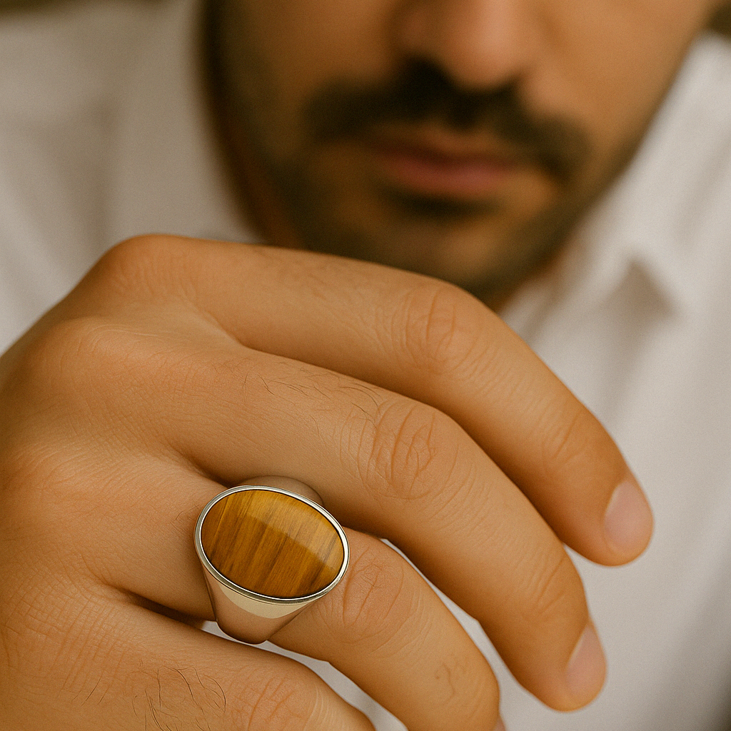 Oval- Tiger's Eye