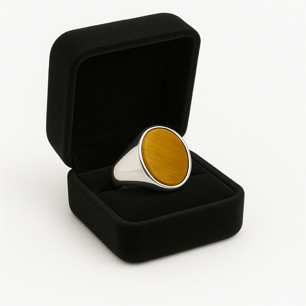 Oval- Tiger's Eye