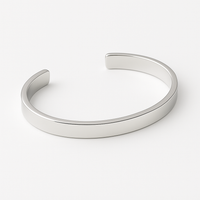 Thumbnail for Brazalete 8mm Plata 950