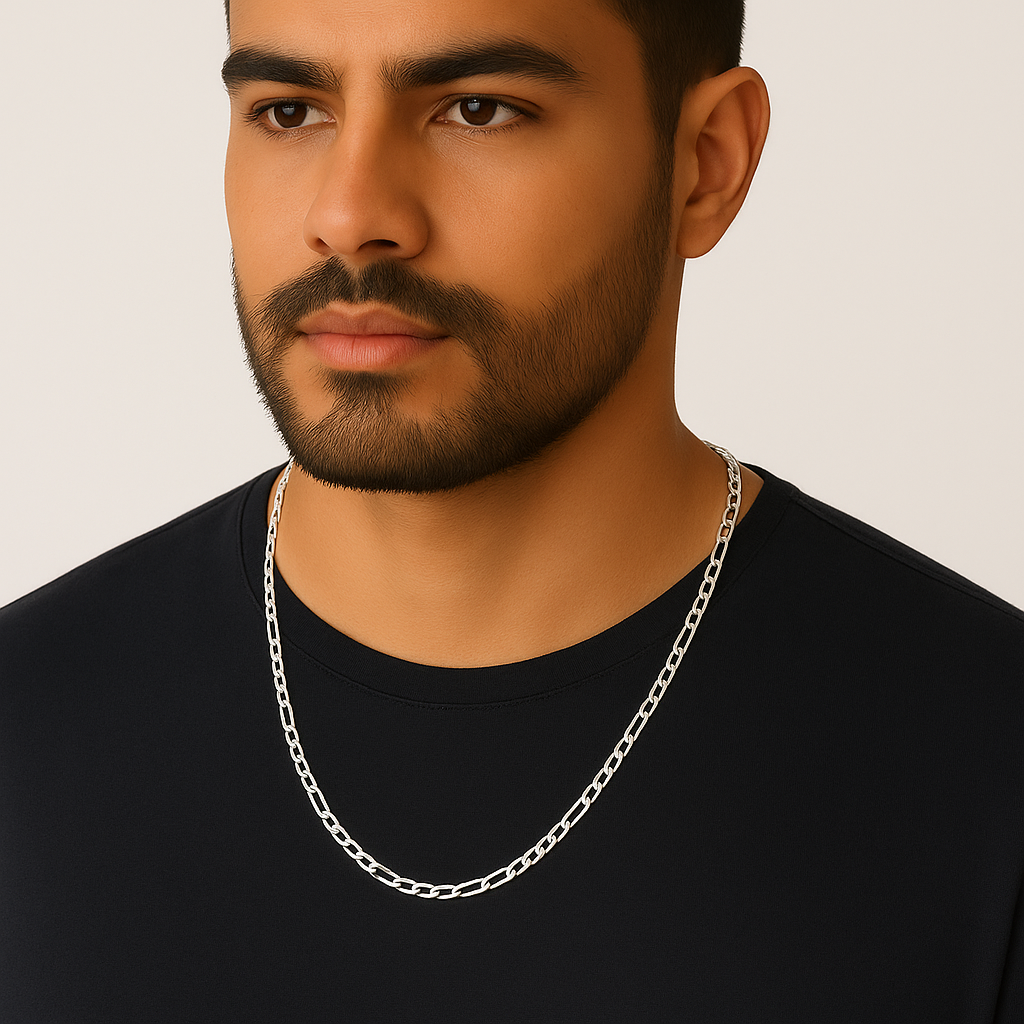 Figaro model necklace 950 silver