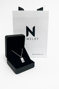Thumbnail for Microlobe Necklace with Personalized Initial