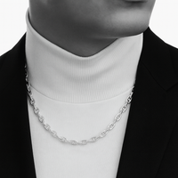 Thumbnail for Collar Mariner - 5mm de espesor Plata 950