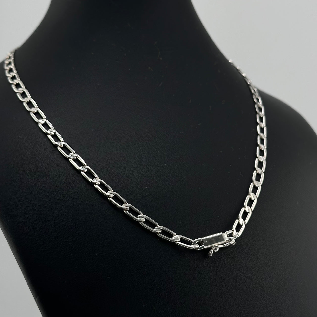 Cadena de Plata 950 Hexagonal 3mm