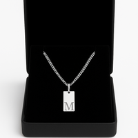 Thumbnail for Microlobe Necklace with Personalized Initial