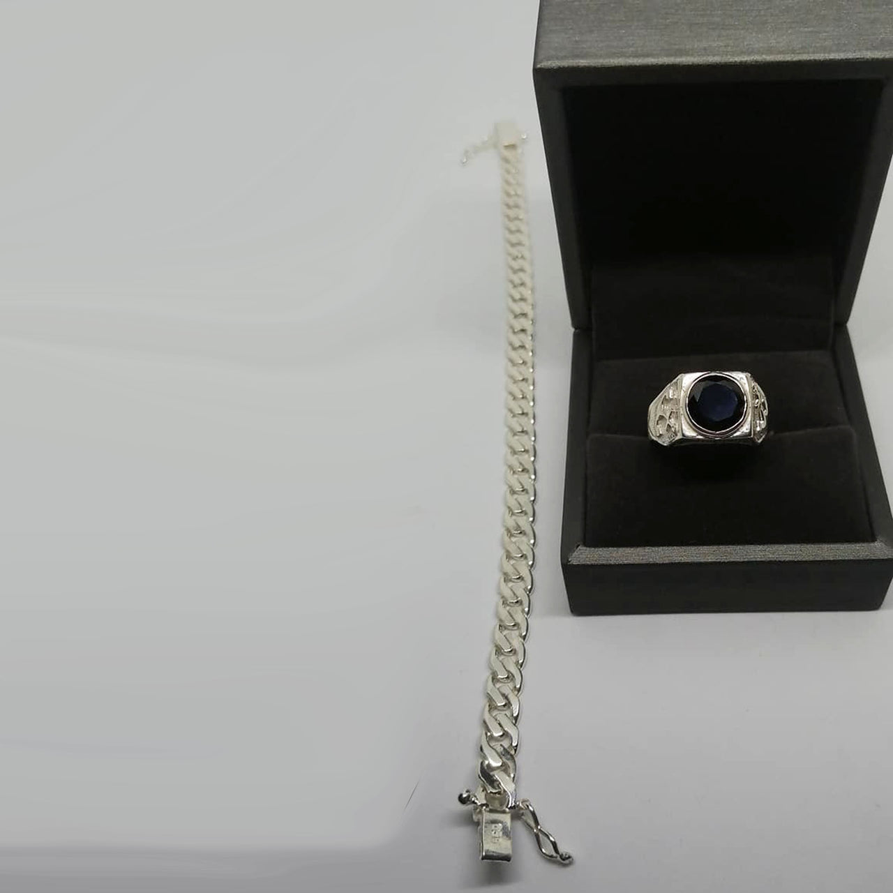950 Silver Bracelet and Ring Pack