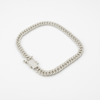 Thumbnail for Pulsera Malla 5mm en Plata 950 para Hombre – Estilo Elegante y Atemporal