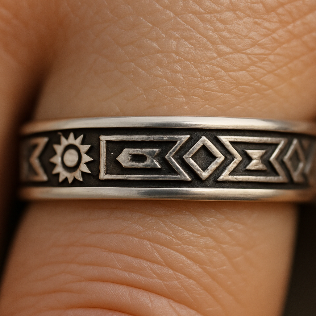Anillo diseño “NO LOOKING BACK” -Plata 950