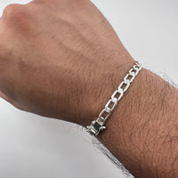 Thumbnail for 950 Silver Bracelet Hexagonal Model 5mm