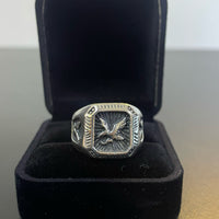 Thumbnail for 950 Sterling Silver Eagle Ring