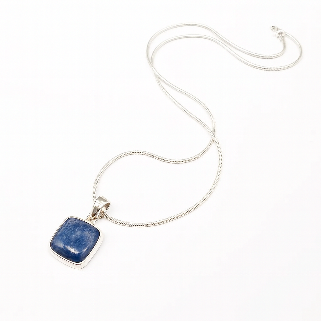 950 Silver Sodalite Necklace