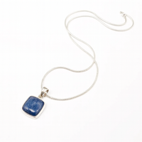 Thumbnail for 950 Silver Sodalite Necklace