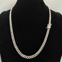 Thumbnail for 950 Silver Chain and Bracelet Set, 5mm Corvina Loin Model