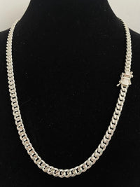 Thumbnail for 950 Silver Chain and Bracelet Set, 5mm Corvina Loin Model