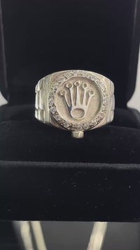 Watchmaker Anillo Plata 950