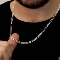 Figaro model necklace 950 silver
