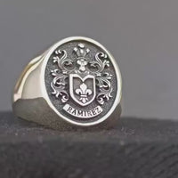 Anillo Escudo Familiar