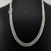 10mm Cuban Link Chain - Premium 950 Sterling Silver