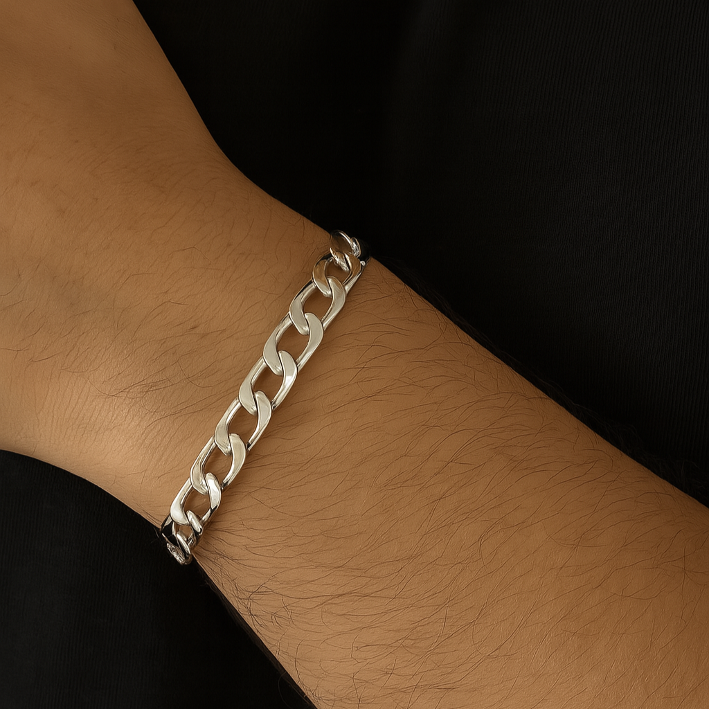 Cadena y Pulsera Hexagonal 6mm