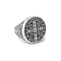 Thumbnail for Anillo San Benito de Plata 950 Oval