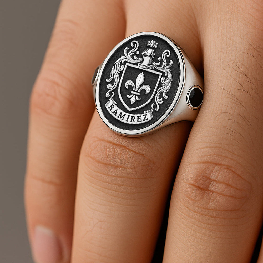 Heraldic Family Crest