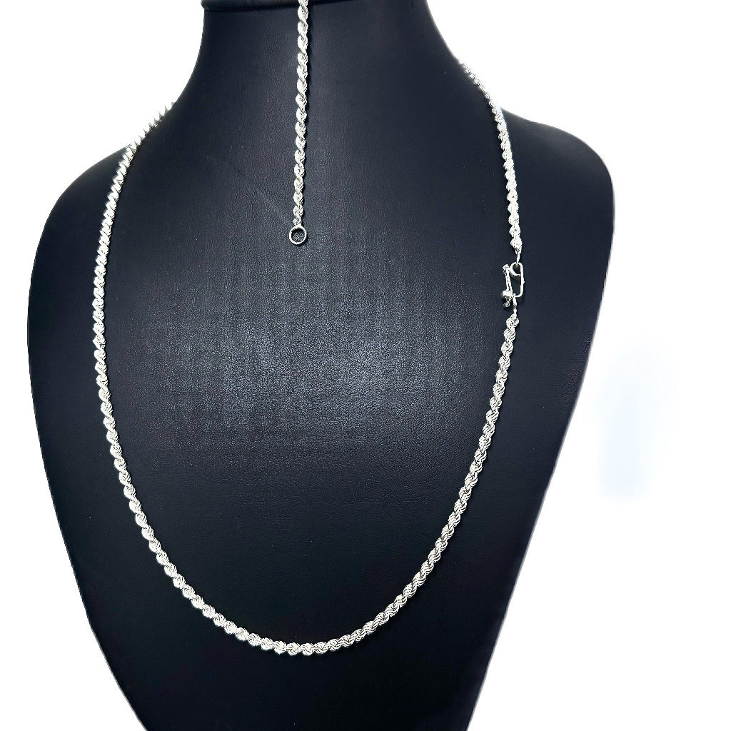 Rope chain and bracelet