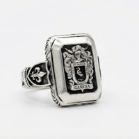 Thumbnail for Family Crest Ring in 950 Silver – Legacy Edition