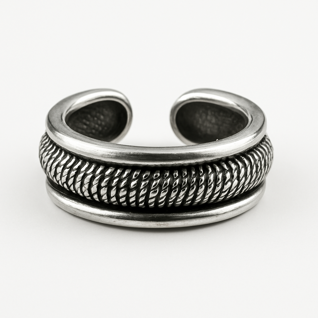 Ring Tribal Trenzado