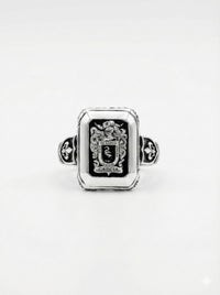 Thumbnail for Family Crest Ring in 950 Silver – Legacy Edition