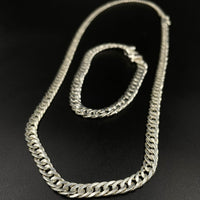 Thumbnail for 950 Silver Mesh Chain and Bracelet Pack