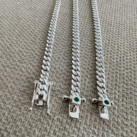 Thumbnail for 6mm Silver Miami Chain - Pure 999 Silver