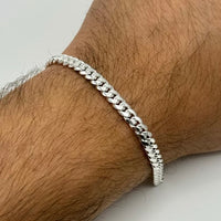 Thumbnail for Pulsera Miami 5 mm Plata 950 – Esencial de Lujo