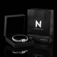 Thumbnail for Lomo Leadership 7mm — Silver Bracelet 950 (21cm) 