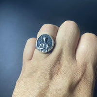 Thumbnail for Anillo San Judas Tadeo de Plata ley 950