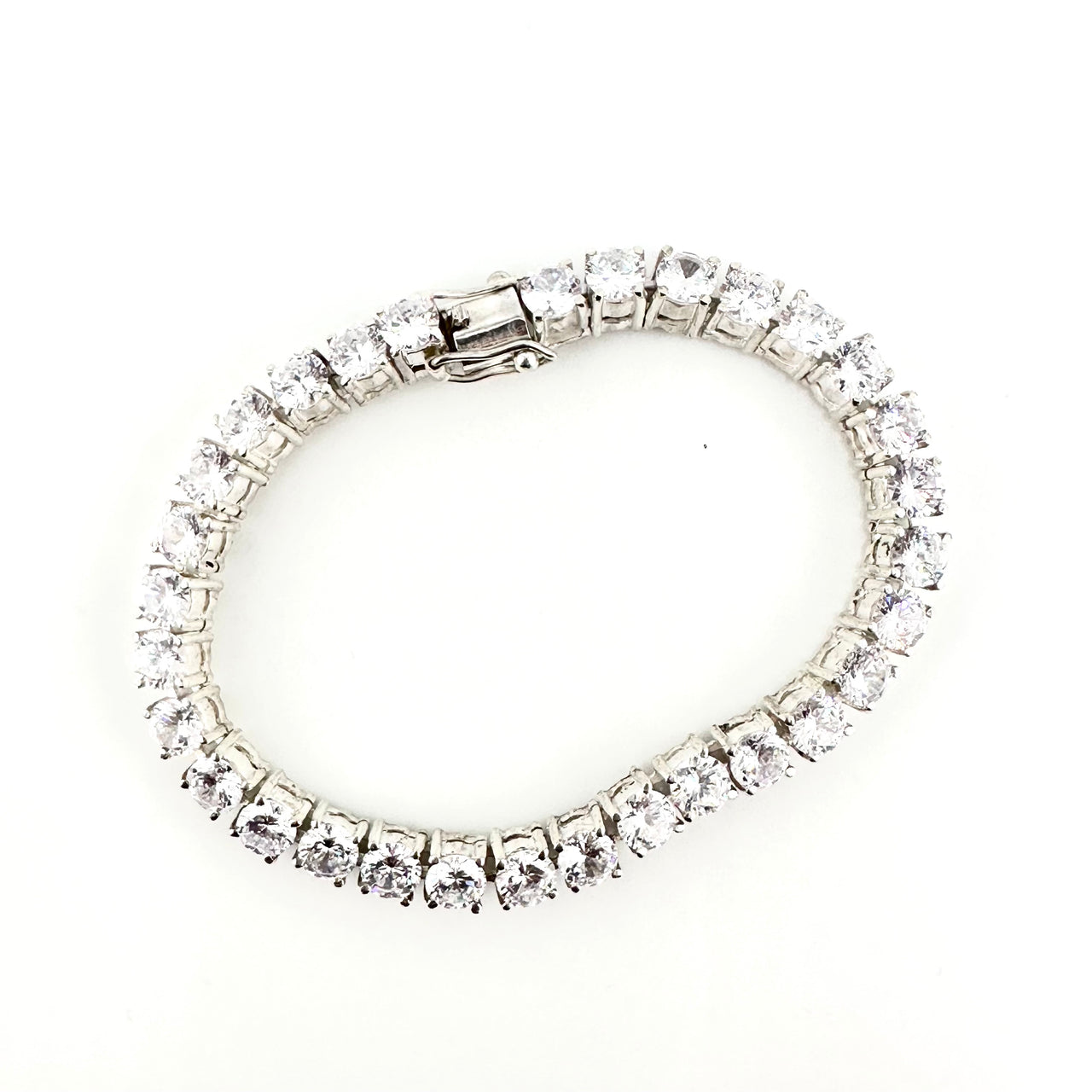 Pulsera Tenis Plata 950