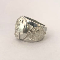 Thumbnail for Saint Benedict Hands Ring