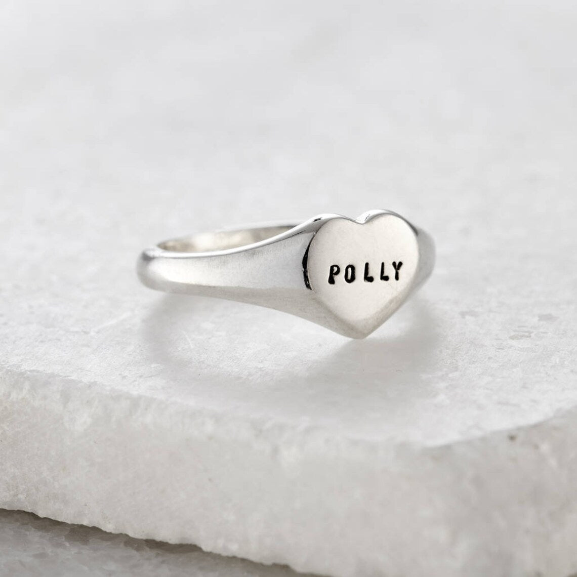 Anillo Heart Personalizado