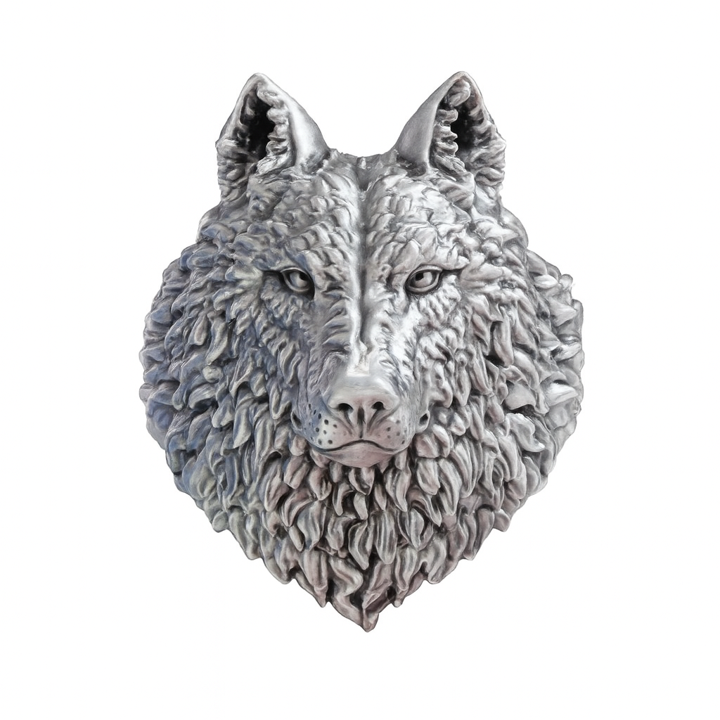 Anillo Wolf Plata 950